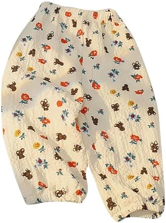 Kids Elastic Linen Harem Pants
