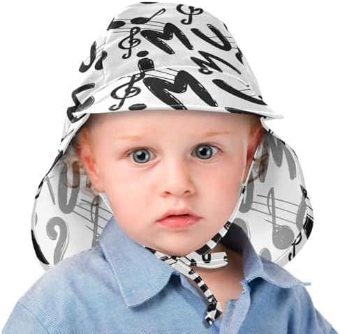 Sun Protection with Style Baby Music Hat
