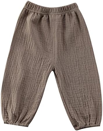 BULINGNA Kids Toddler Elastic Harem Pants