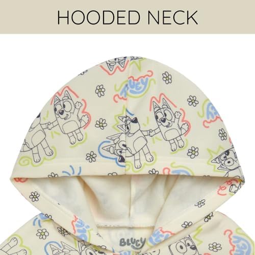 Bluey Cozy Sherpa Zip Up - Game-Changer for IMDG Kids
