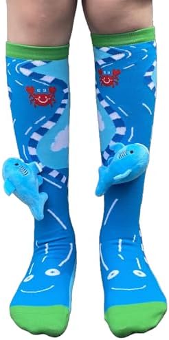 Crazy Shark Socks for Boys