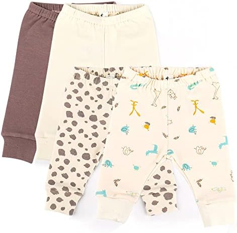 Eco-Friendly Organic Cotton Baby Jogger Pants for Newborns Toddler