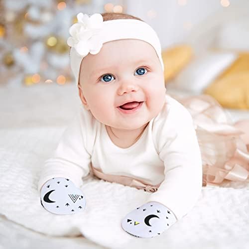 12 Pairs Newborn Baby Mittens