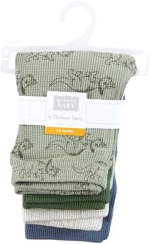 Hudson Baby Unisex Thermal Tapioca Ankle Pants Comfortable Warm