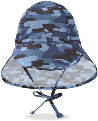 Camouflage Baby Boys Hat Lightweight and Stylish UV Protection Bucket for Summer