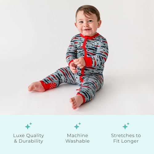 Posh Peanut Convertible Baby Pajamas for Easy Diaper Changes
