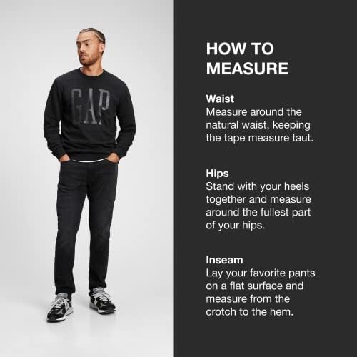Gap Mens Straight Fit Denim Jeans
