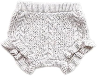 YEAHDOR Newborn Underwear - Soft knit and ruffle design