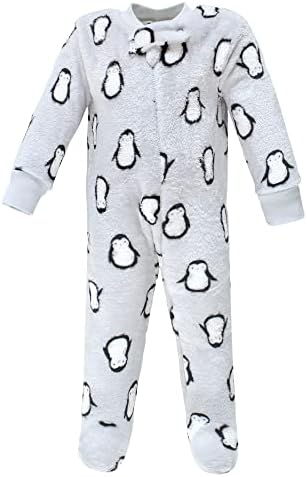Hudson Baby Baby Girls Plush Sleep and Play Set - Two Blanket Sleepers