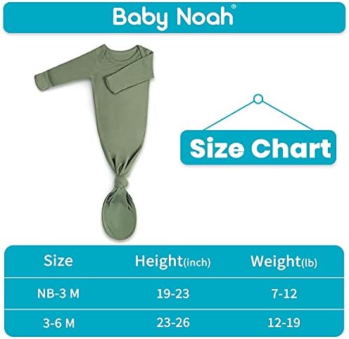 Knotted Gown Newborn Hospital Outfit Set