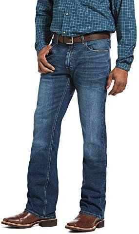 Ariat Mens M4 Low Rise Stretch Legacy Boot Cut Jean