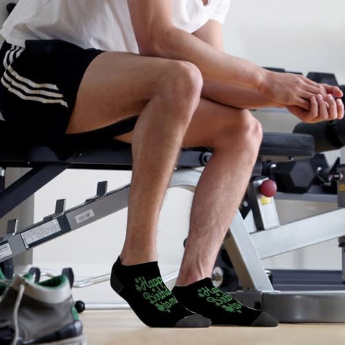 St Patricks Day Mens Calf Socks