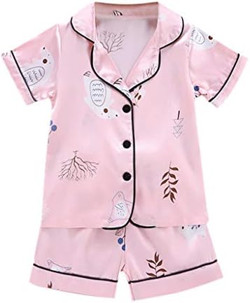 Adorable Heart-Print Button-Down Pajamas for Baby