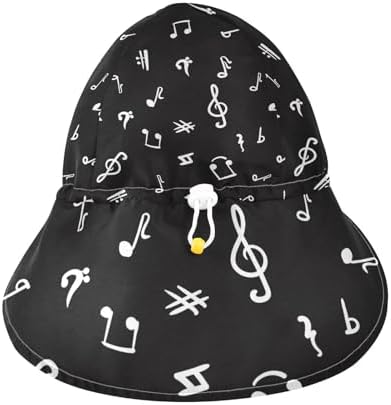 Adjustable Toddler Sun Hat with Built-In Protection for Kids 2T-4T