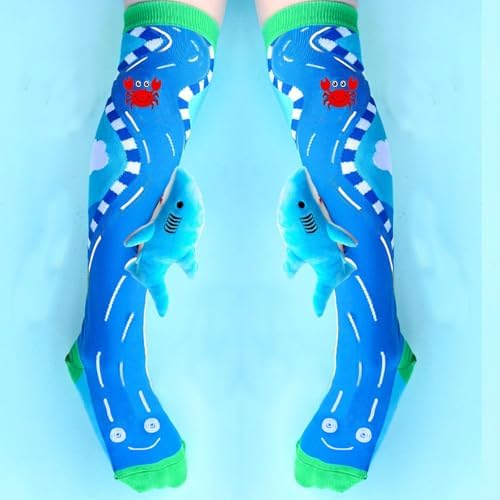 Crazy Shark Socks for Boys