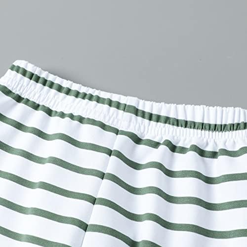 Boys Gift Set Autumn Striped Pullover Pants for Babies