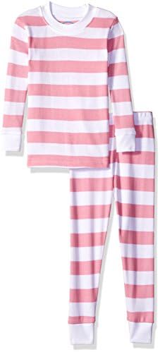 Saras Prints Unisex Toddler Organic Cotton Long John Pajamas