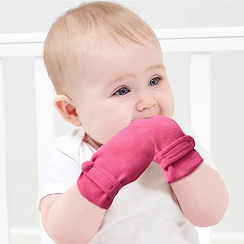 No Scratch 100 CottonAdjustable Baby Mittens Gloves