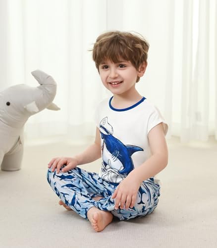 Toddler Bamboo Viscose Sleeveless Tank Pants Set 2-5T