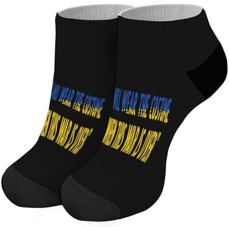 Womens I Wills Comfortable Novelty Socks for Men Women
