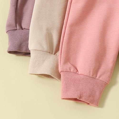 Fall Winter Cotton Joggers for Babies