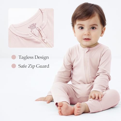 Sturdy Pajamas for Baby Boys Girls 0-24 Months