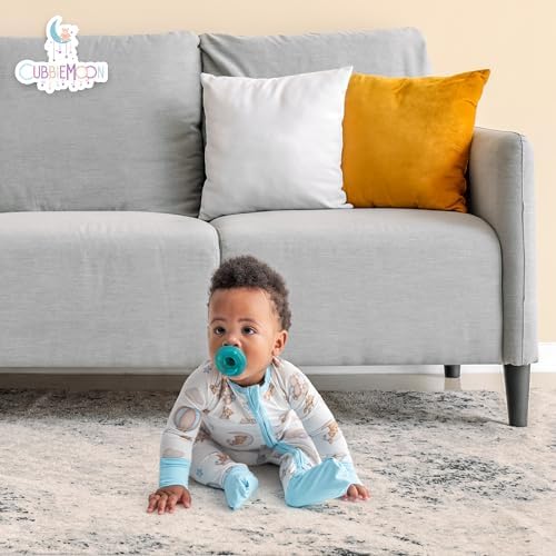 2-Pack Bamboo Viscose Baby Pajamas 0-24 Months