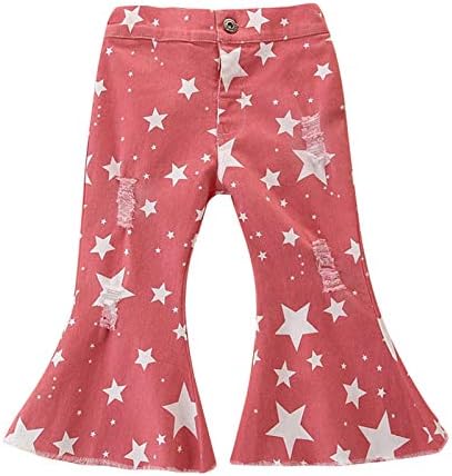 High-Quality DenimWaistband Jeans for Kids Girls 9-4 Years
