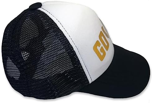 Sol Baby Golden Gold Foil Adjustable Snapback Mesh Trucker Hat