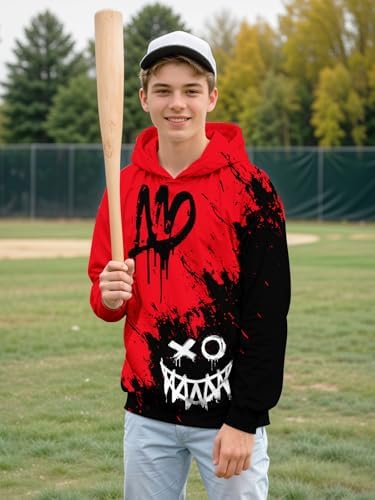 Stylish Graphix Hoodie for Teen Boys 14-16