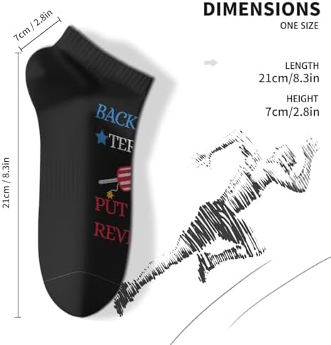 Funny Terry Socks for Men Let Them Know Youre Style-ChALLENGED