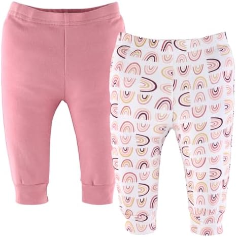 The Peanutshell 5-Piece Rainbow Safari Baby Pants Set