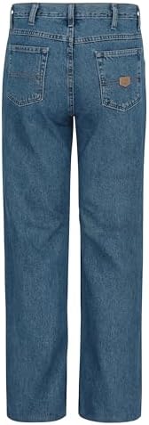 Relaxed Fit Denim Pants Men