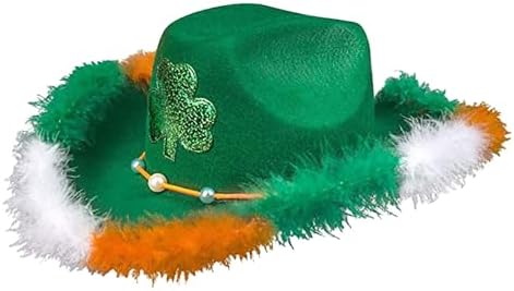 St Patricks Day Cowboy Hat Lucky Accessories