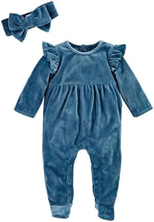Adorable Navy Baby Sleeper Set