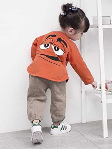 BULINGNA Kids Toddler Elastic Harem Pants