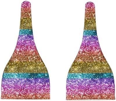 Adjustable Glitter Rainbow Baby Hats