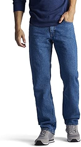 Lee Mens Regular Fit Straight Leg Jean Timeless comfy