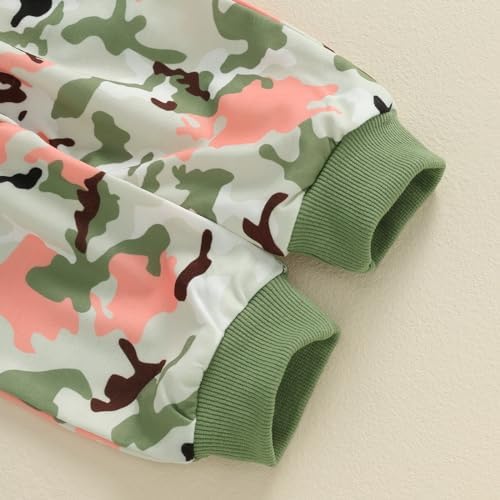 Camo Toddler Girls Fall Outfit Set