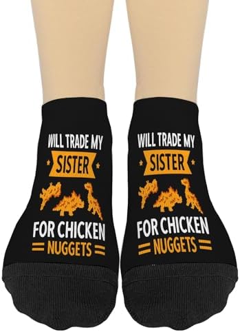 Chicken Nugget Surprise Socks