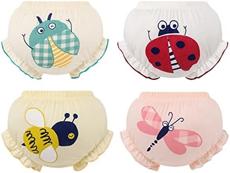 Baby Girls Ruffle Blooms Hypoallergen Breathable Underwear