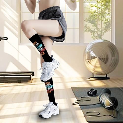 Funny Sturdy Socks for Women Multi-Layer PRINTABLE STYLISH