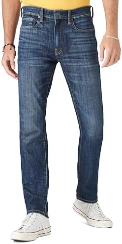 Lucky Brand Mens 410 Athletic Straight Coolmax Stretch Jean