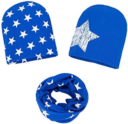 Kids Hat Prints 3PC Cap Collars Sets