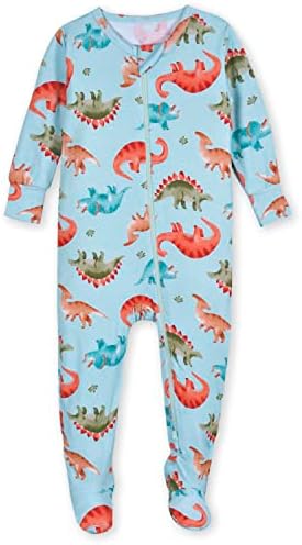 Gerber Baby Girls Toddler Viscose Footed Pajamas 1