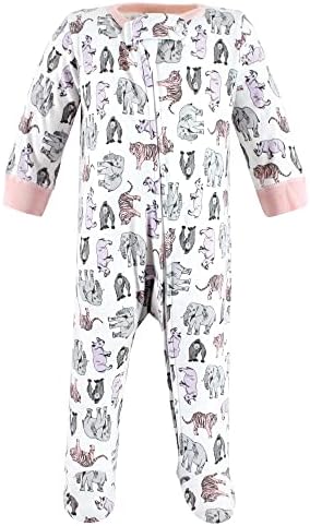 Touched by Nature Organic Cotton Sleep Play Set for Baby Girls