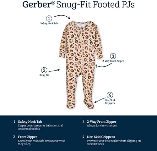 Gerber Toddler Pajamas Soft and Comfy