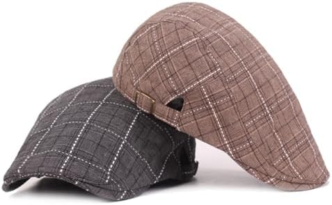 Mens Soft Suede Newsboy Cap