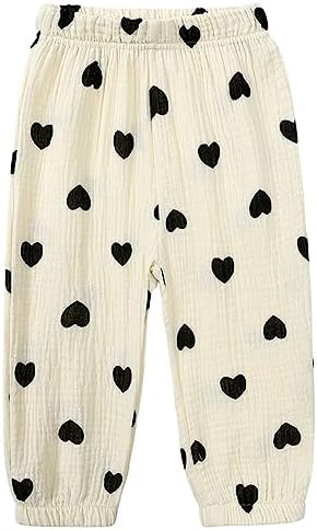 Easygou Kids Elastic Basic Harem Trousers