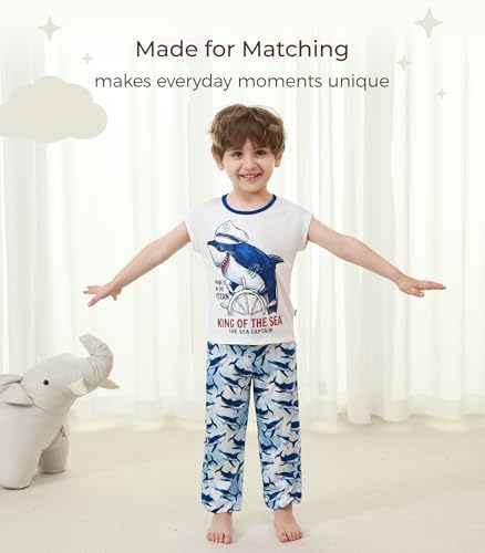 Toddler Bamboo Viscose Sleeveless Tank Pants Set 2-5T